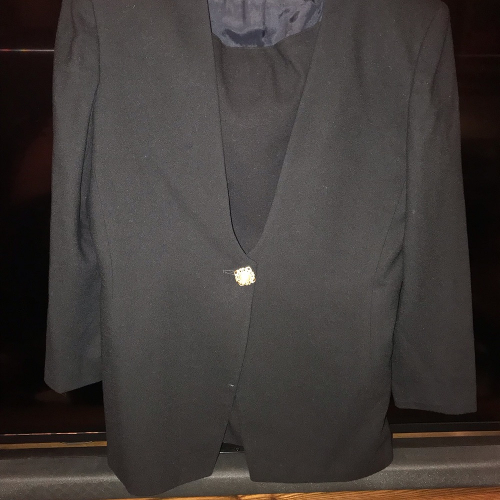 Black skirt suit
